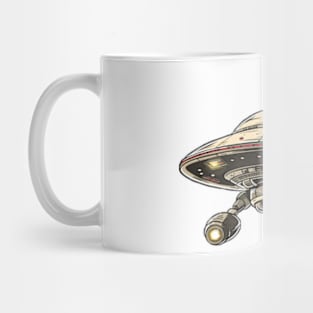 Funny Flying Saucer Mug